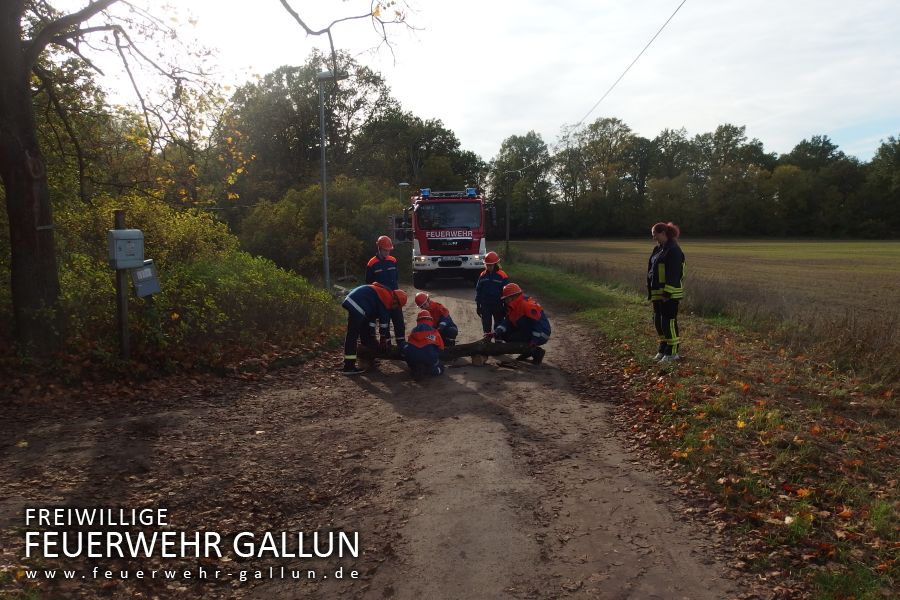 Berufsfeuerwehr-Wochenende unserer Jugendfeuerwehr